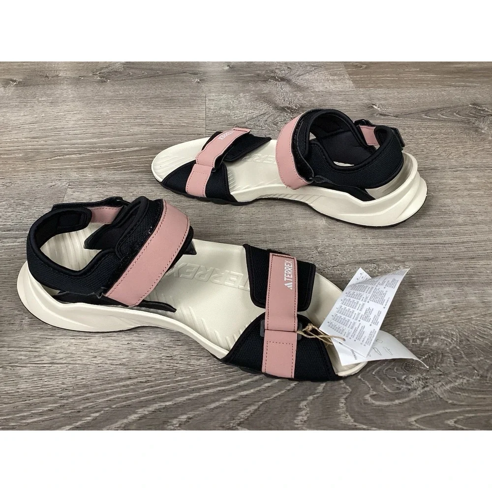 New Adidas Mens 12 Pink Terrex Hydroterra Sandals JQ2239 Slip On NEW NWT